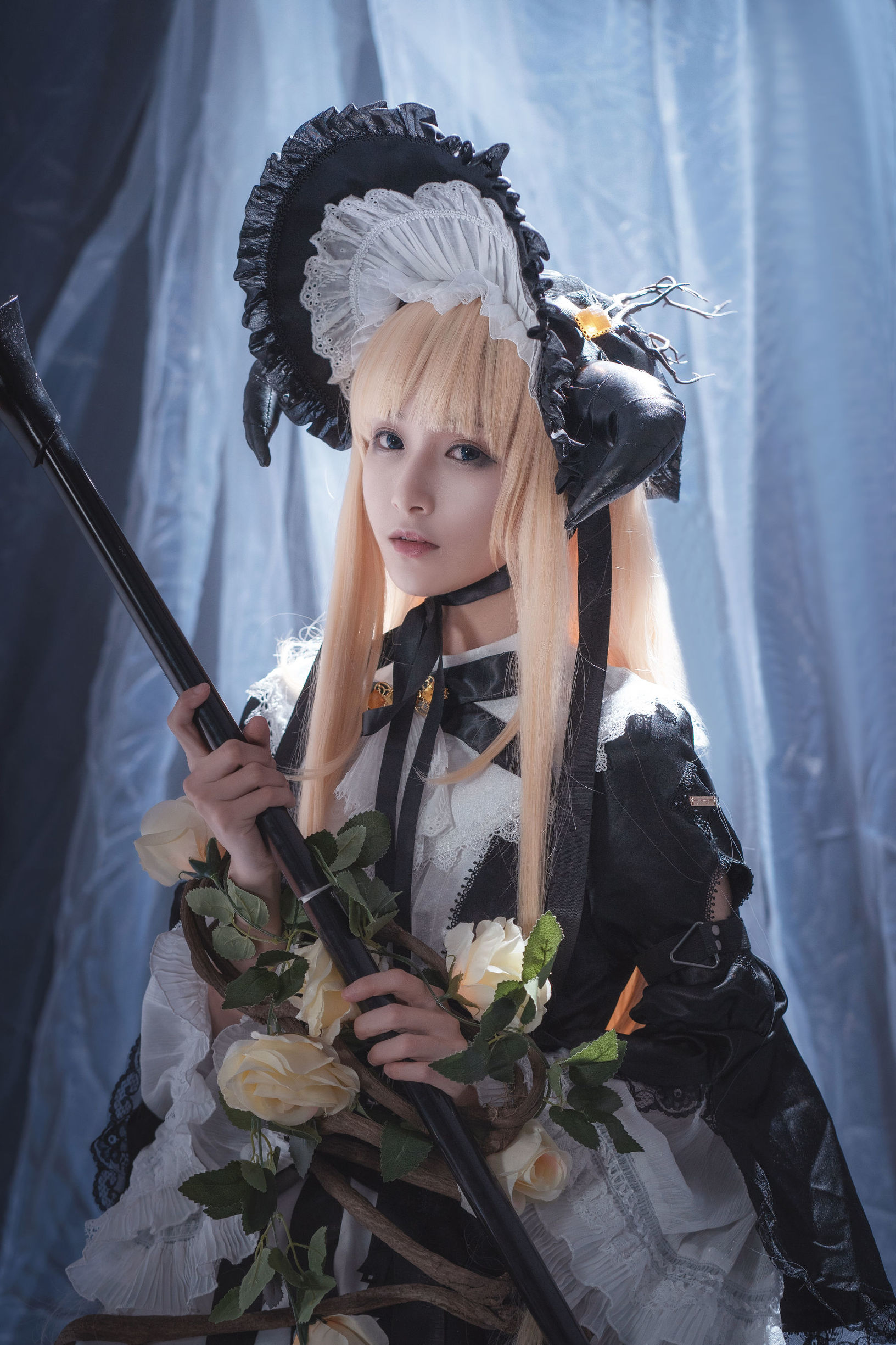 [Cosplay写真]动漫博主铁板烧鬼舞w夜莺插图2